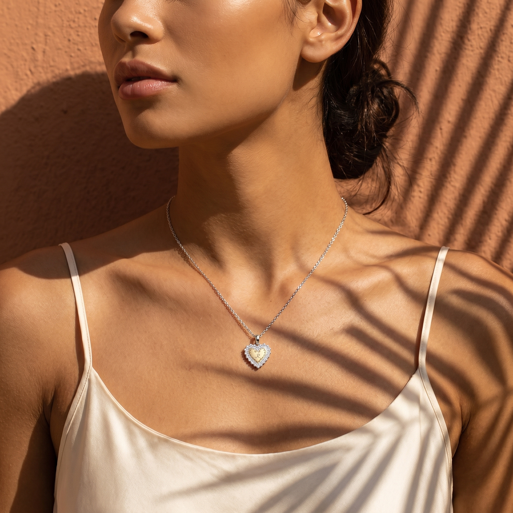 Personalized Heart Pendant | Custom Message and Memory Jewelry