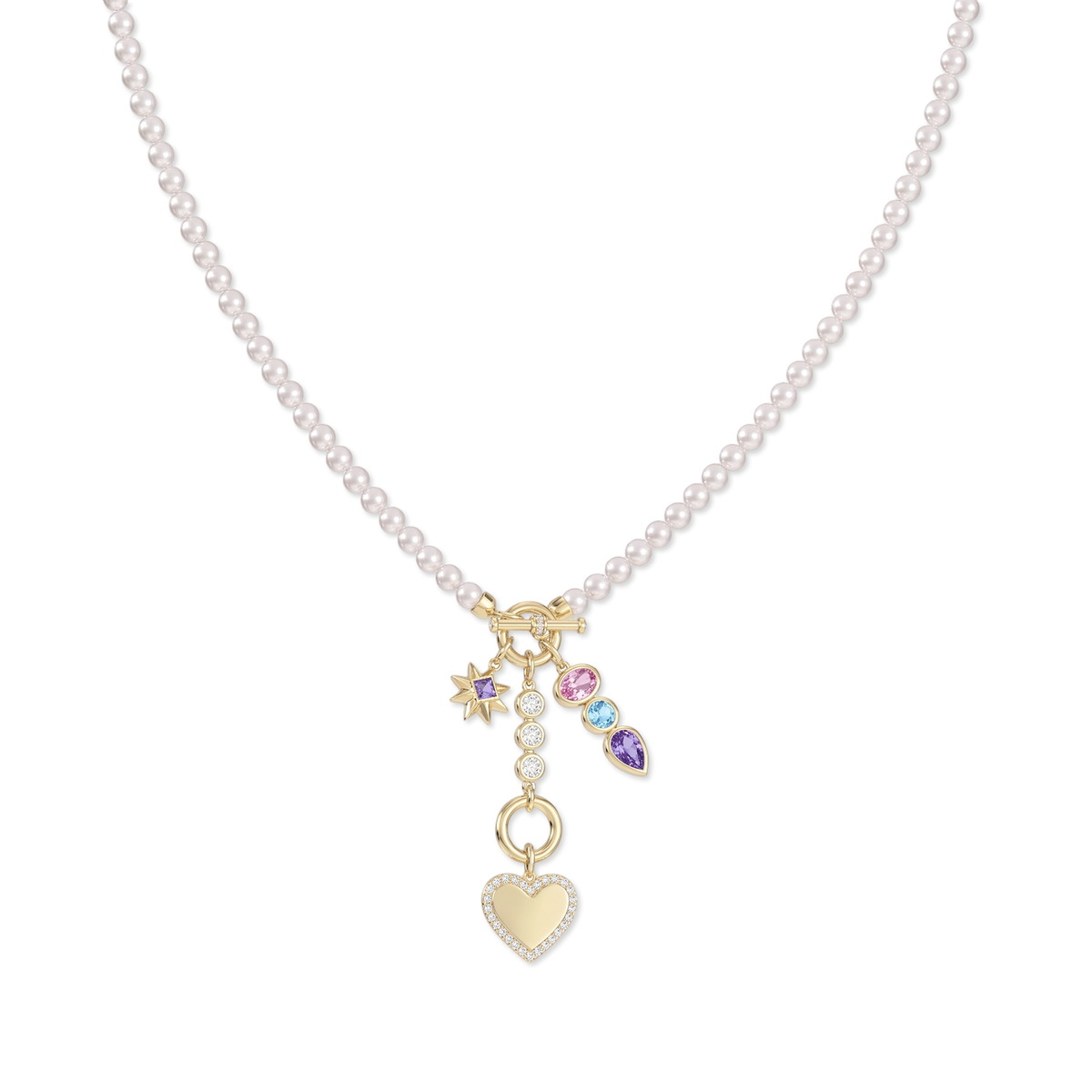 Build Your Own Charm Necklace-925 Sterling Silver