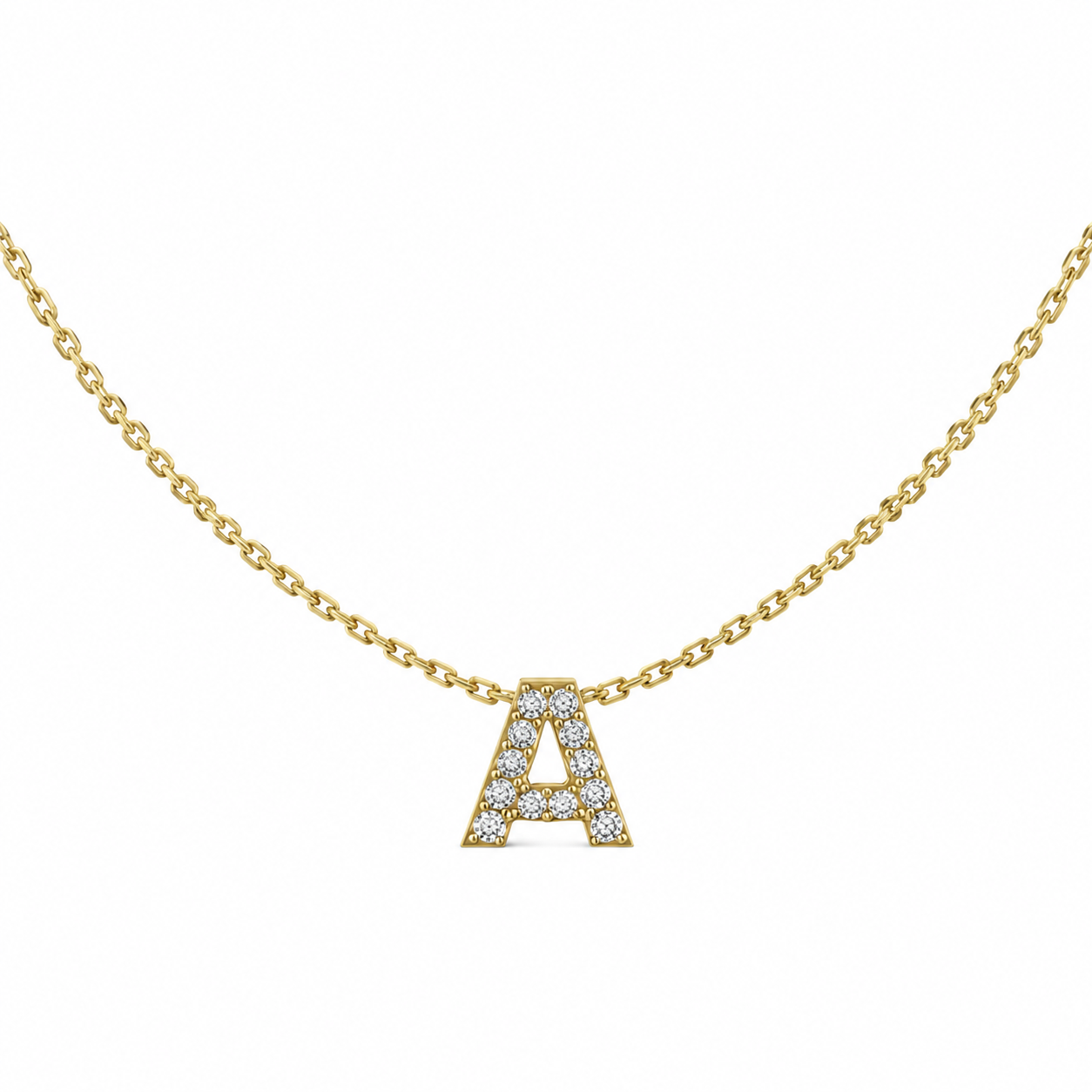 Personalized Signature Initial Necklace