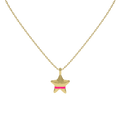 Star Fingerprint Necklace – Custom SoulPrint Enamel Pendant SN044