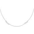 Double Name Necklace - Personalized Jewelry