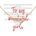 Personalized Name and Birthstone Necklace-S925 Sterling Silver