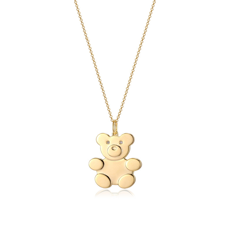 Teddy Family Necklace SN034BR