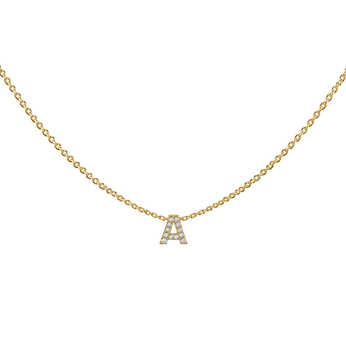 Personalized Signature Initial Necklace