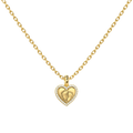 Baby Footprint Heart Necklace-925 Sterling Silver
