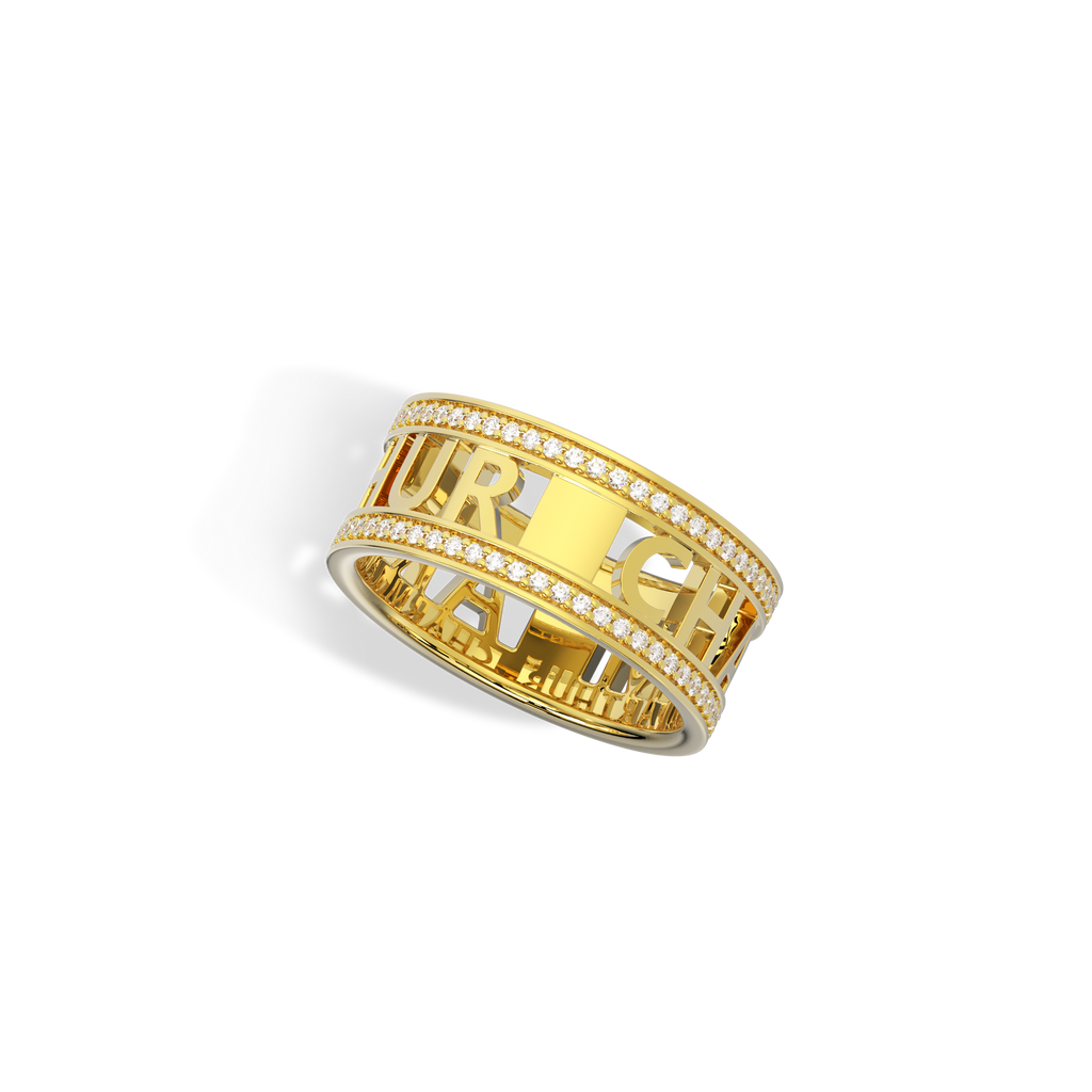 Luxe Customique Signature Ring SR001BR