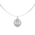 Personalized Photo Relief Necklace - S925 Sterling Silver