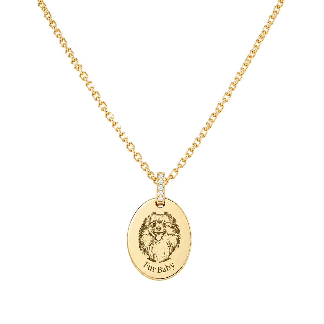 Personalized Pet Portrait Necklace-s925 sterling silver