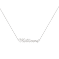 Personalized Cursive Name Necklace - S925 Sterling Silver