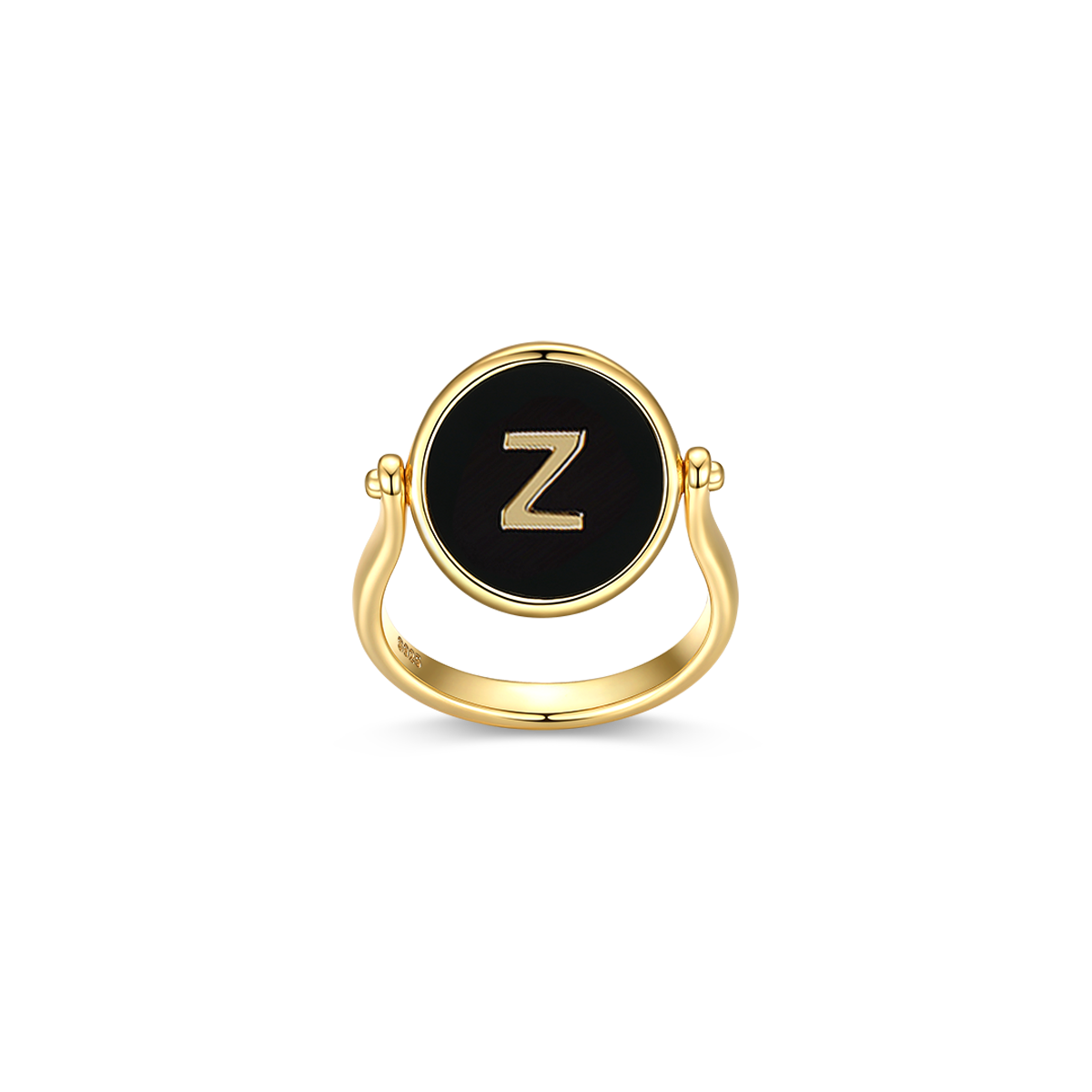 Twin Signet Ring & Pendant SR002BR