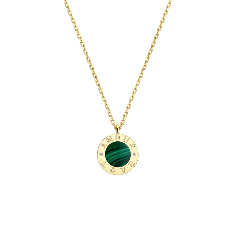 Personalized Fingerprint Keepsake Necklace – Custom Engraved Pendant