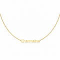 Personalized Name Necklace-18K Gold Plated