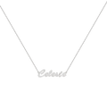 Personalized Script Name Necklace - S925 Sterling Silver
