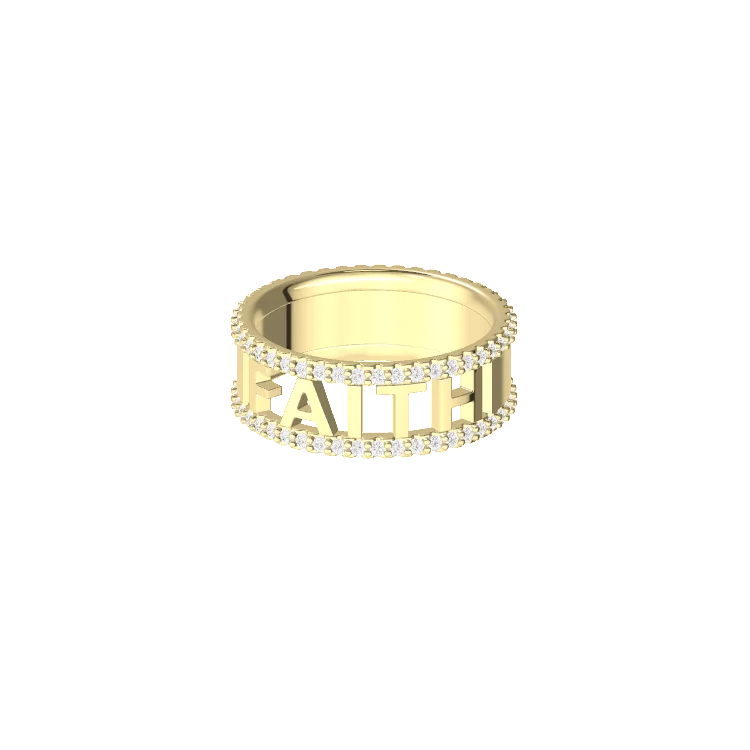 Personalized Letter Ring | Custom Name & Signature Ring SR001BR