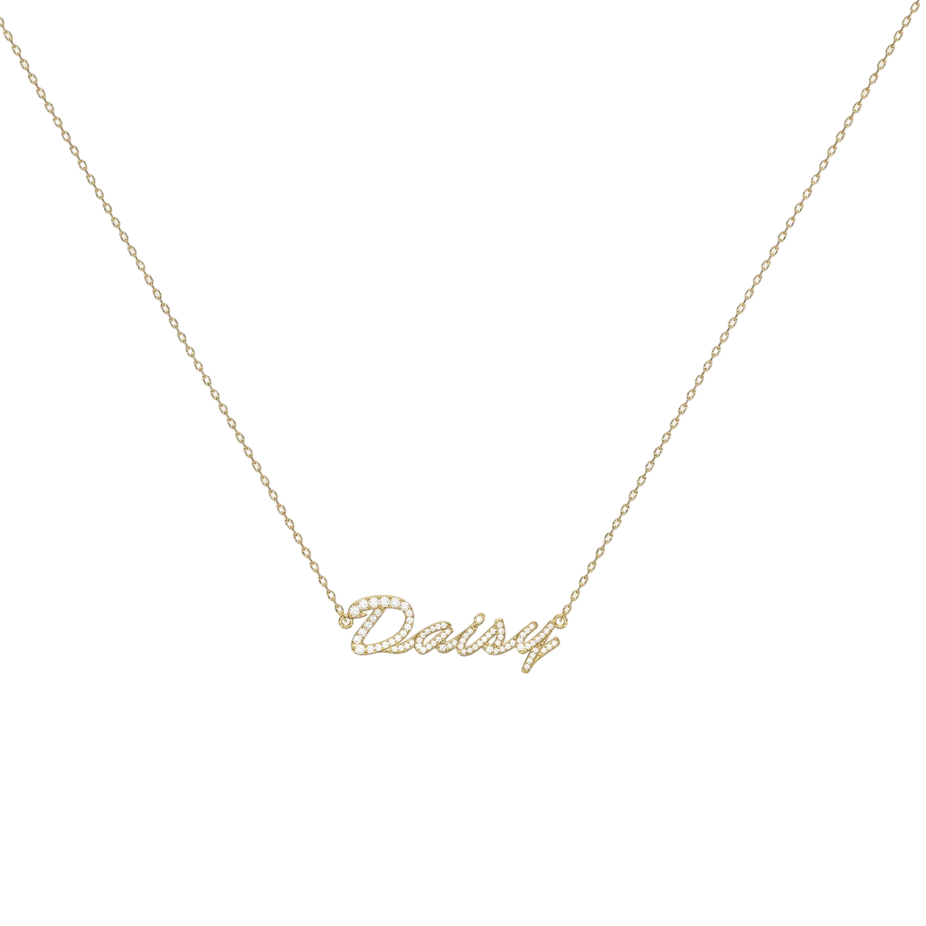 Personalized Signature Name Necklace - S925 Sterling Silver