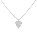 Fingerprint Heart Keepsake Necklace – Personalized Engraved Pendant