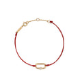 Geometric Link Lab Grown Diamond Bracelet