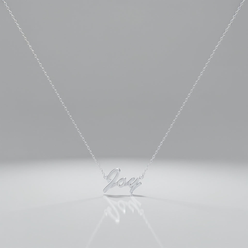Classic Personalized Name Necklace - S925 Sterling Silver