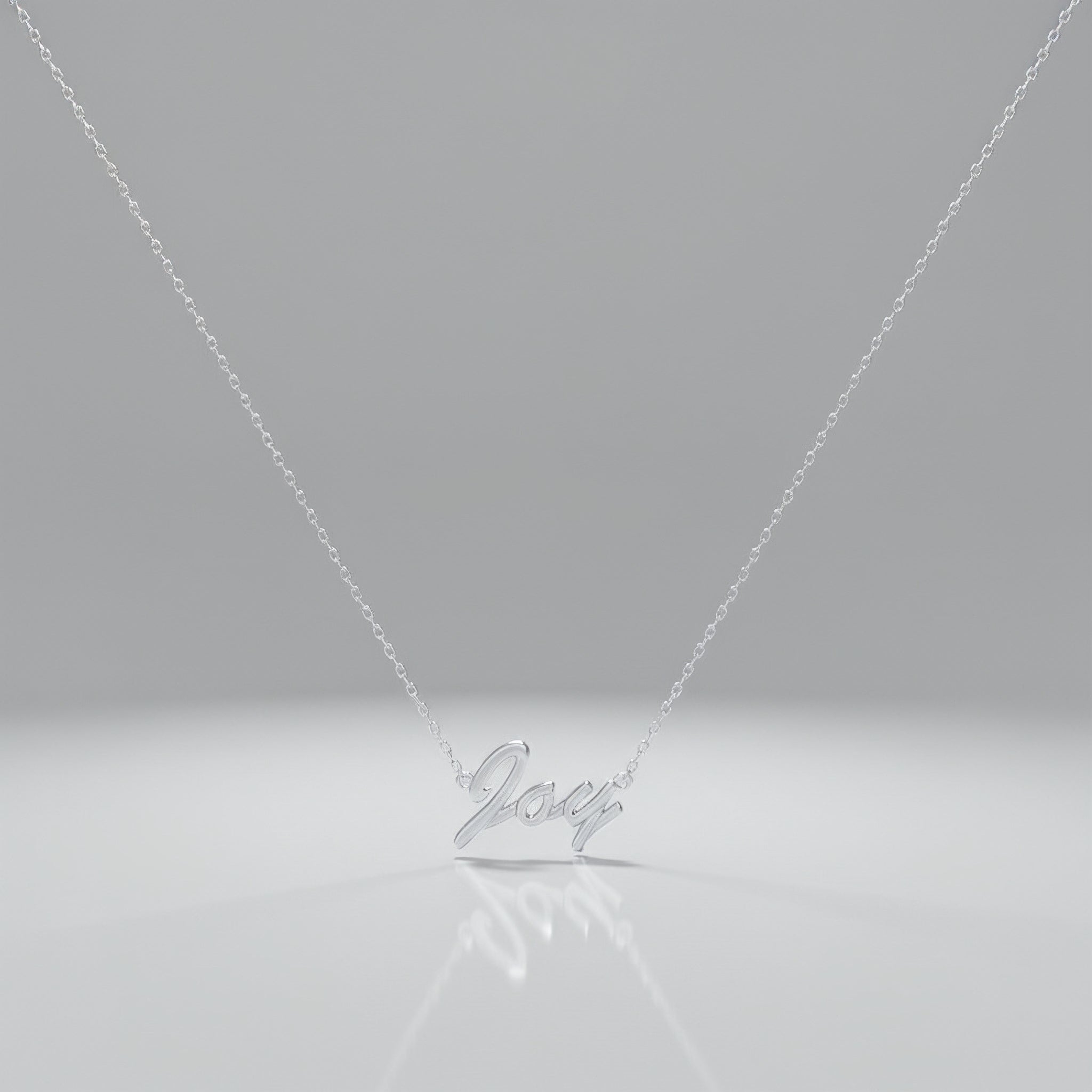 Classic Personalized Name Necklace - S925 Sterling Silver
