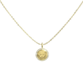 Custom Pet Photo Relief Pendant | 18K Gold Personalized Pet Memorial Necklace for Dog and Cat Lovers