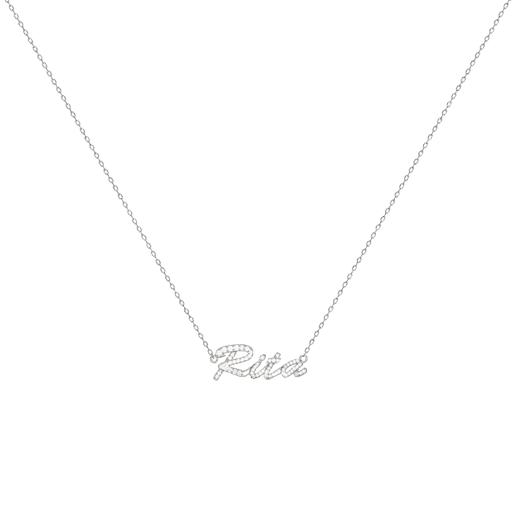 Personalized Script Name Necklace-S925 Sterling Silver