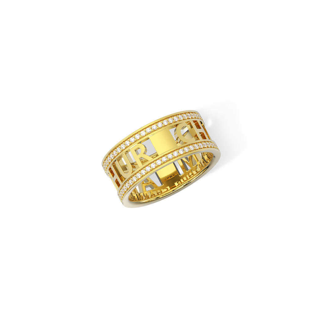 Luxe Customique Signature Ring SR001BR