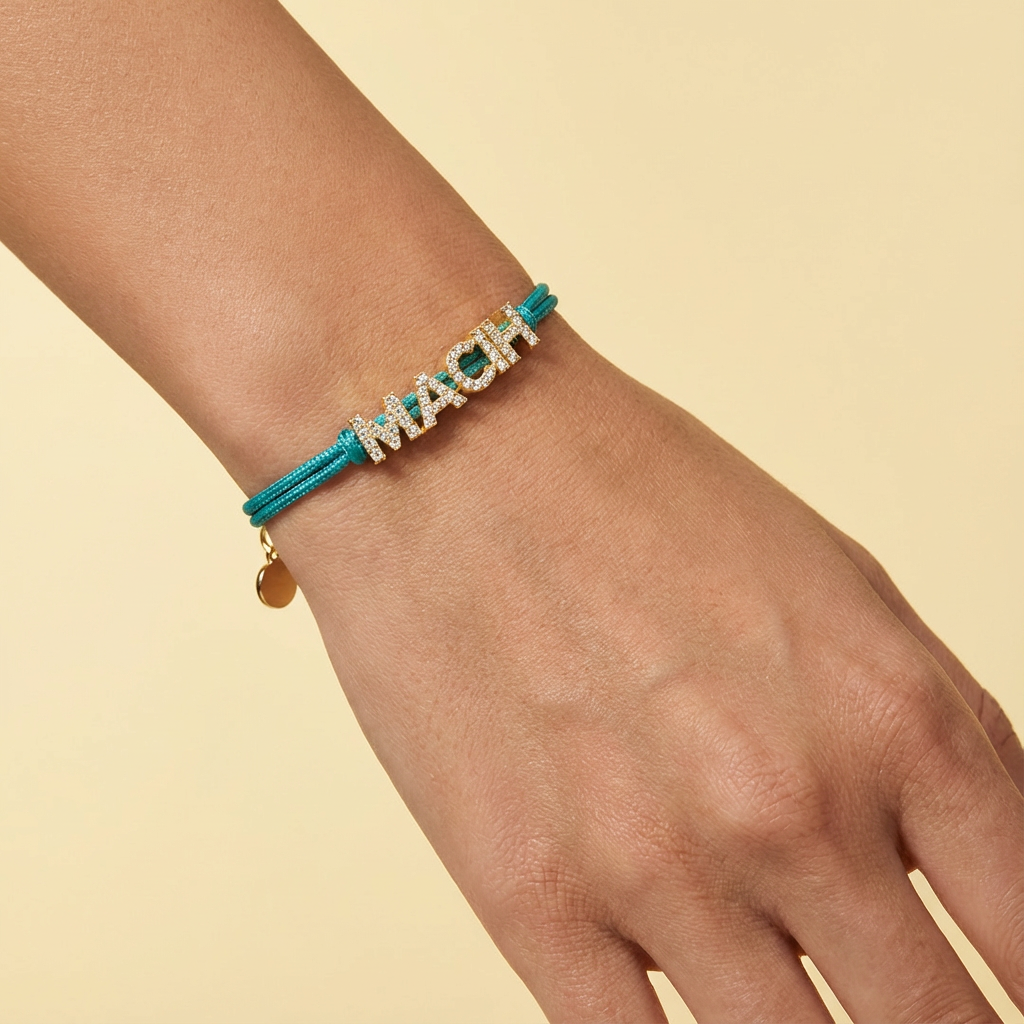Custom Code Bracelet – Personalized Letter and Symbol Bracelet, Secret Message Jewelry