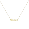 Personalized Romantic Script Name Necklace - S925 Sterling Silver