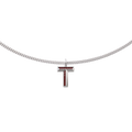 Personalized Initial Necklace for Men – Custom 3D Letter Pendant