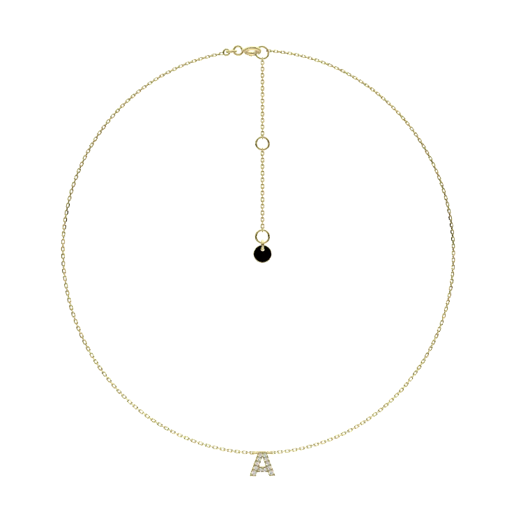 Personalized Signature Initial Necklace