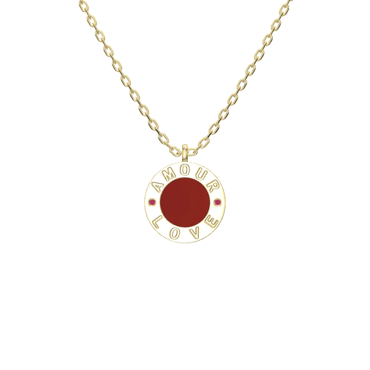 Personalized Fingerprint Keepsake Necklace – Custom Engraved Pendant