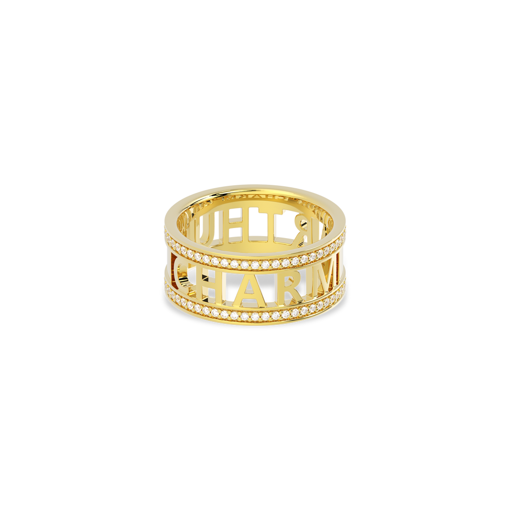 Luxe Customique Signature Ring SR001BR
