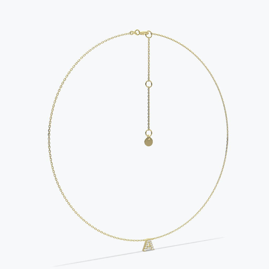 Personalized Signature Initial Necklace