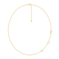 InitialLink Tilt Necklace SN024BR