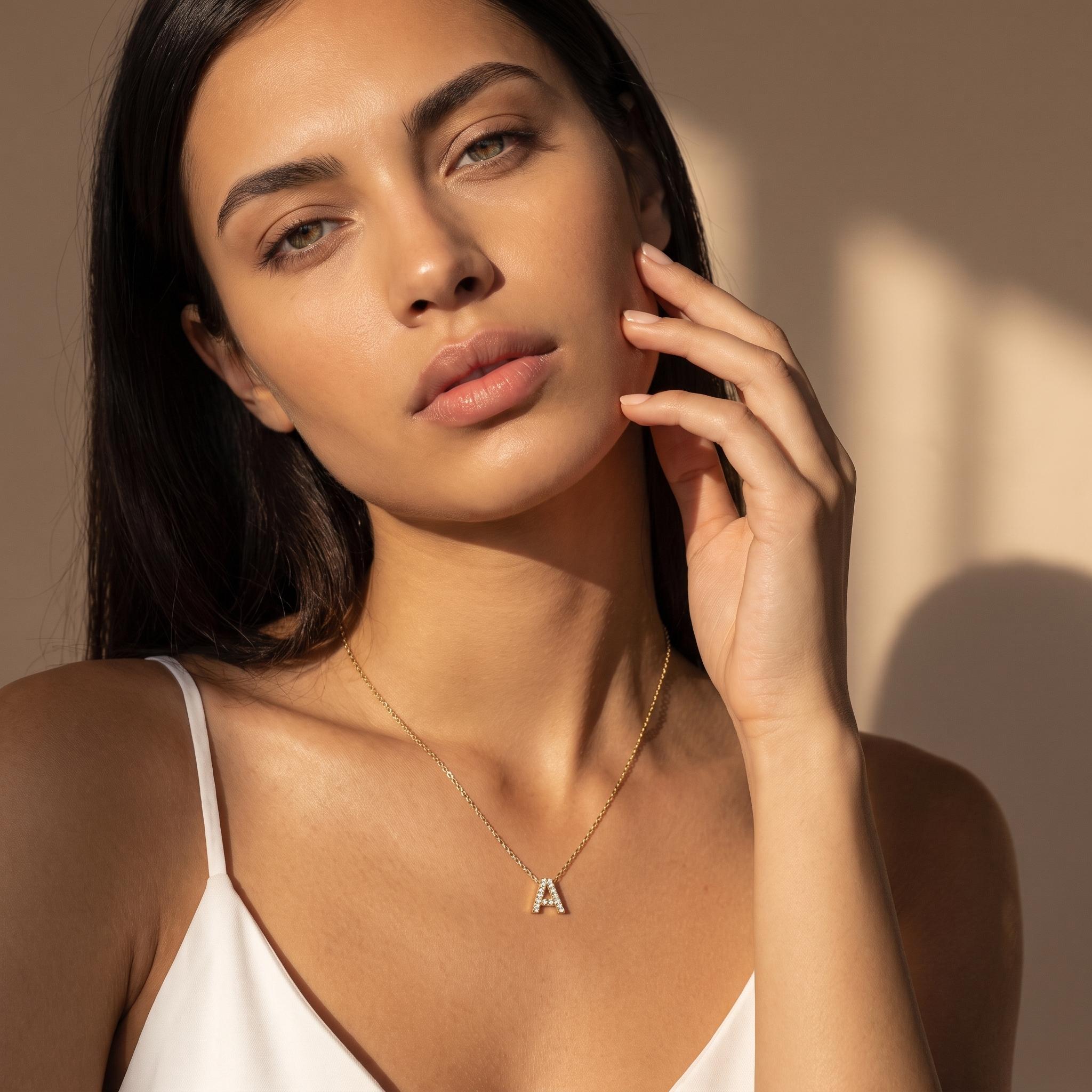 Personalized Signature Initial Necklace