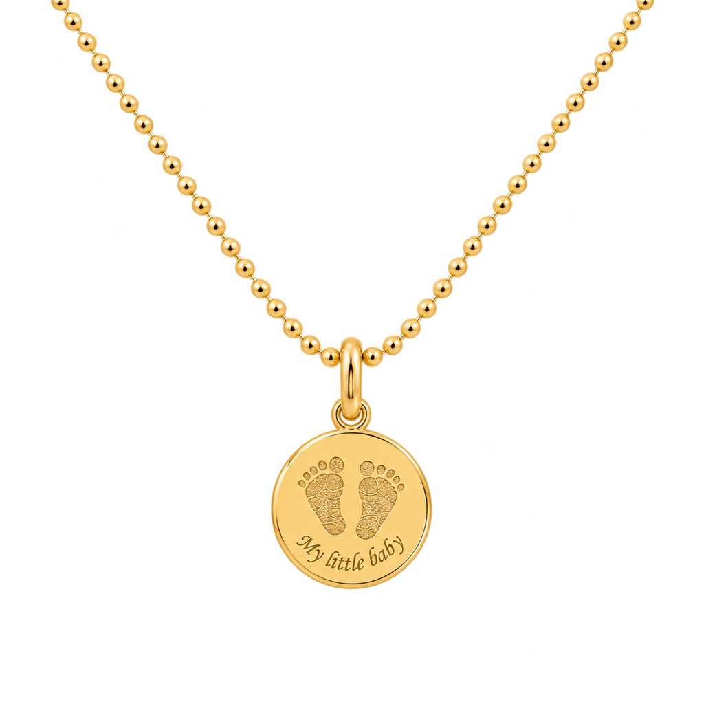 Personalized Enamel Keepsake Necklace-925 Sterling Silver