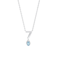 Collier personnalisé avec chiffre de naissance et pierre de naissance – Pendentif porte-bonheur personnalisé avec 12 pierres de naissance et serti oxyde de zirconium en option, cadeau de bijoux d'anniversaire